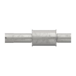 Walker Exhaust 52586 Direct Fit Exhaust Resonator and Pipe Assembly 3" Inlet (ID) 3" Outlet (OD)