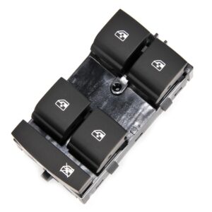 ACDelco 13408998 Jet Black Front Driver Side Door Window Switch