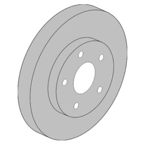 ACDelco 13546861 Front Brake Rotor