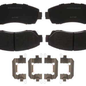 ACDelco 14D1089CHF1 Silver Brake Pad