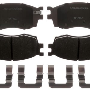 ACDelco 14D1156CHF1 Silver Brake Pad