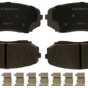 ACDelco 14D1258ACHF1 Silver Brake Pad