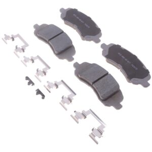 ACDelco 14D1285CHF2 Silver Ceramic Disc Brake Pad