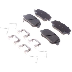 ACDelco 14D1815CHF1 Silver Ceramic Disc Brake Pad