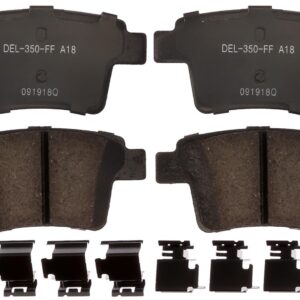 ACDelco 17D1071CHF1 Gold Ceramic Brake Pad