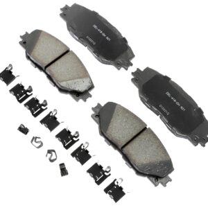 ACDelco 17D1211CHF1 Gold Ceramic Brake Pad