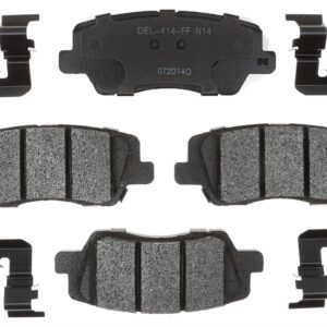 ACDelco 17D1659MH Gold SemiMetallic Brake Pad