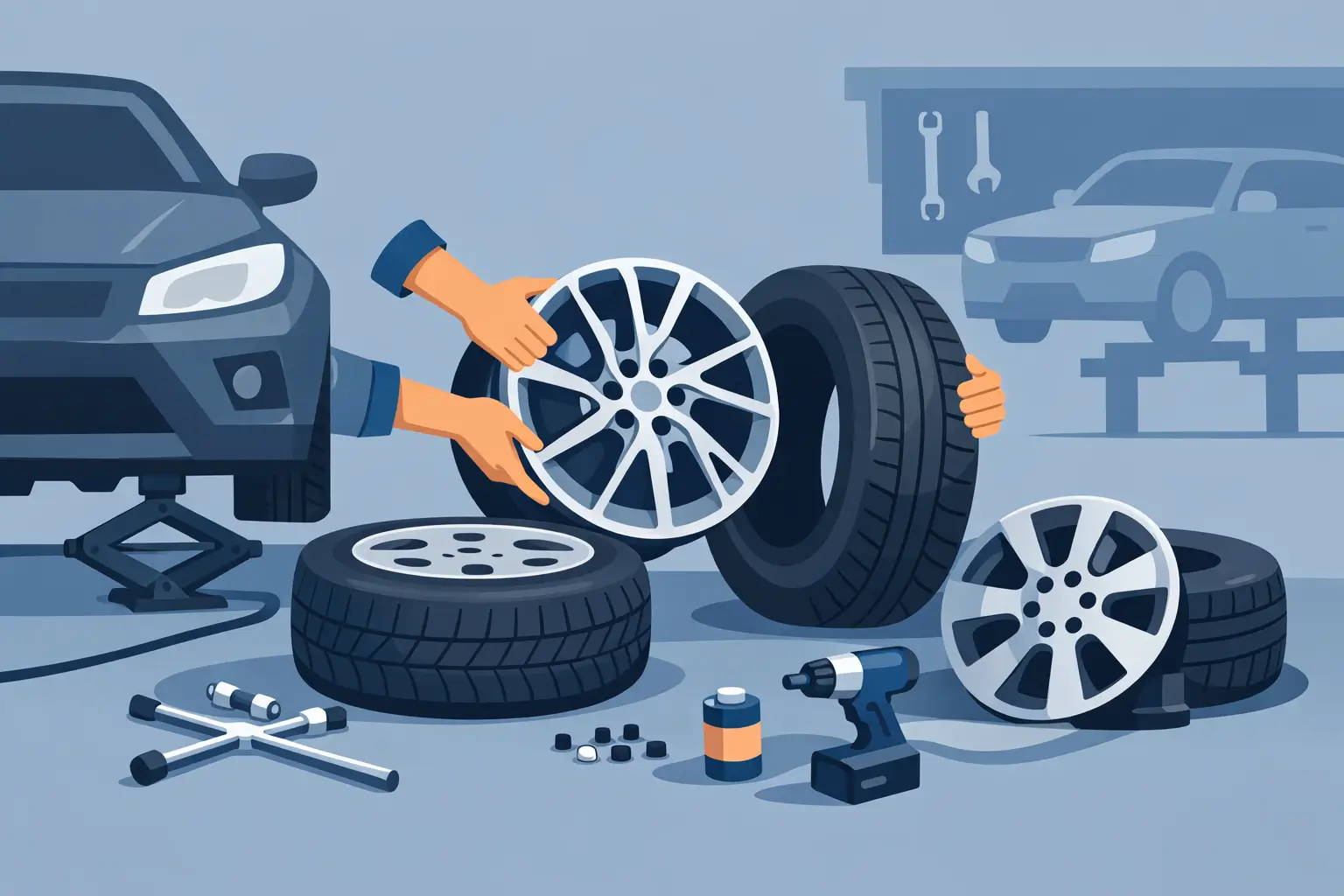 How to Change Tires and Rims Right