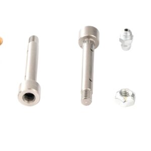 ACDelco 19303251 Front Door Hinge Pin Kit with Upper and Lower Pins, Bushings, Nuts, and Grease Fittings