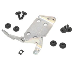 ACDelco 19354125 Front Driver Side Door Side Upper Door Hinge Kit with Hinge, Retainer, Studs, and Nuts