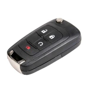 ACDelco 20873620 Folding Style Door and Ignition Key with Keyless Entry Transmitter and Bowtie Logo (Programming Required)
