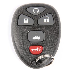 ACDelco 22733524 5 Button Keyless Entry Remote Key Fob (Programming Required)