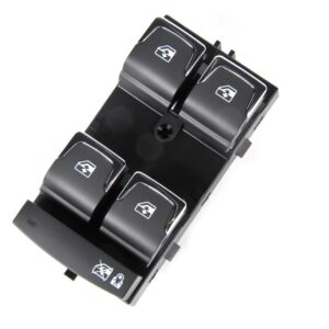 ACDelco 23171429 Jet Black Front Driver Side Door Window Switch