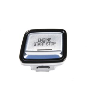 ACDelco 23402526 Galvano Silver Ignition Start/Stop Switch with Piano Black Bezel