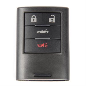 ACDelco 25926479 4 Button Keyless Entry Remote Key Fob (Programming Required)