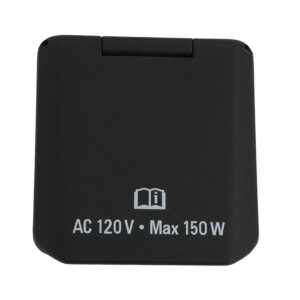 ACDelco 84640950 Jet Black Accessory Receptacle