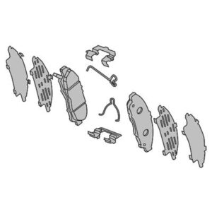 ACDelco 85153469 Front Disc Brake Pad Kit