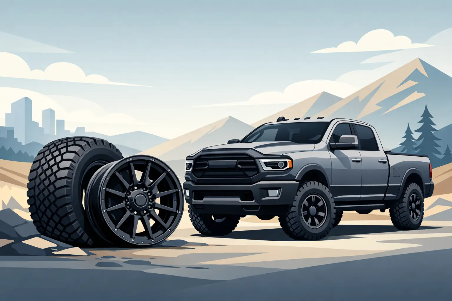 Best Wheels and Tires for 2026 Ram 2500