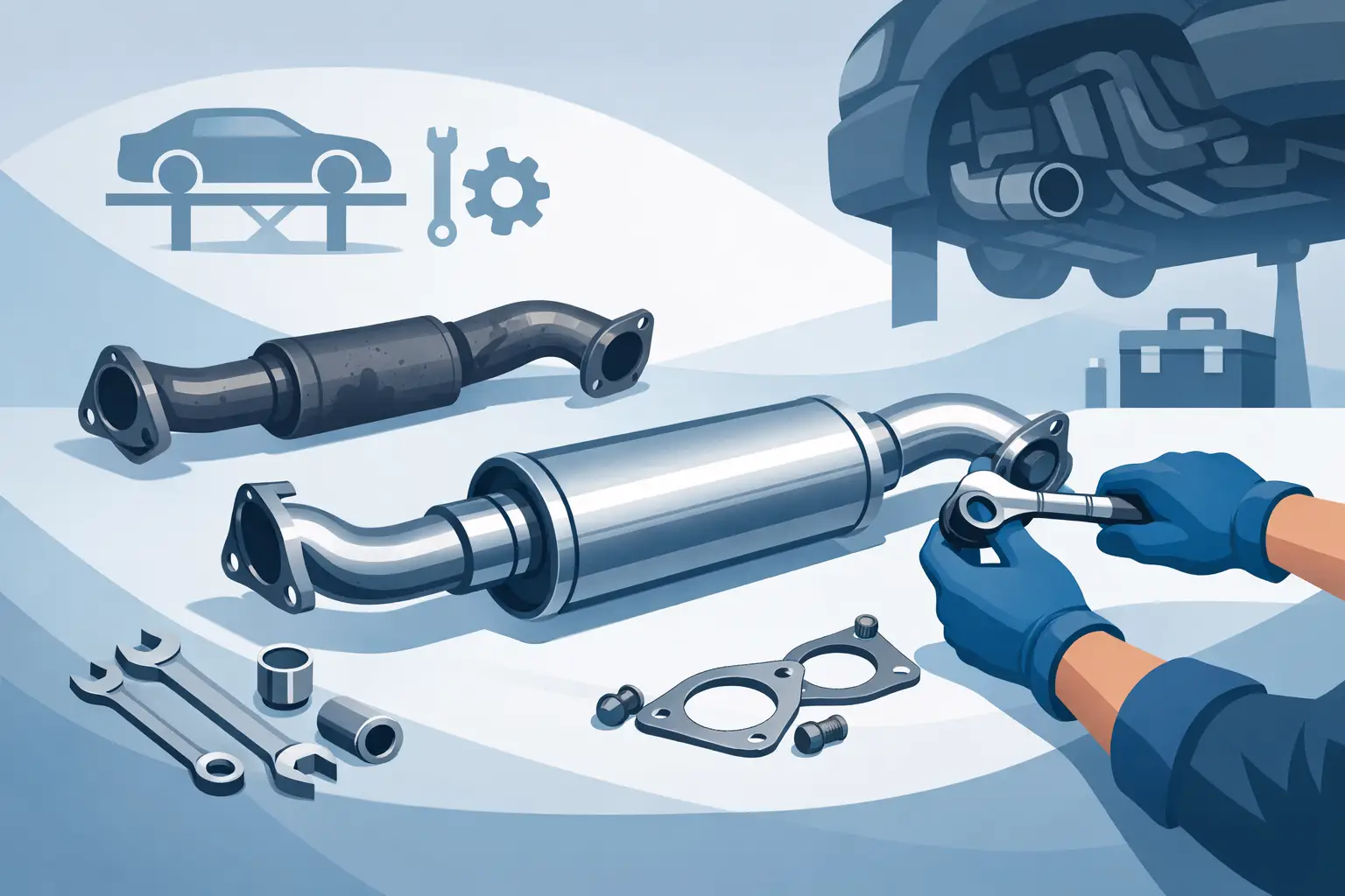 Direct Fit Exhaust Pipe Replacement Guide