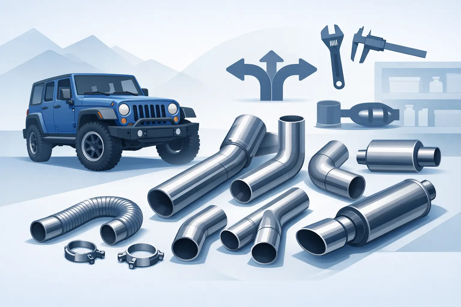 How to Choose Jeep Exhaust Tubing