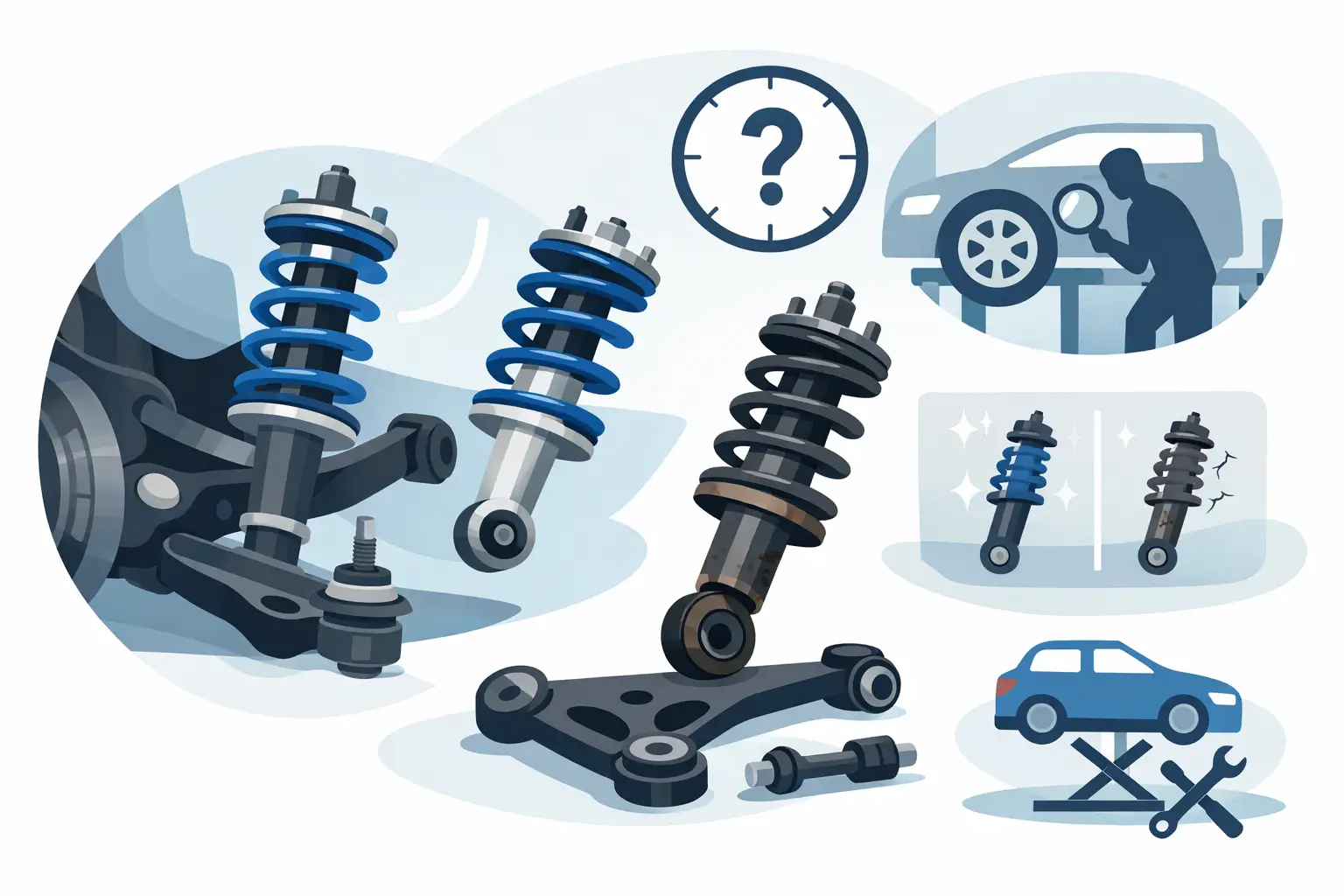 When Should Suspension Parts Be Replaced?