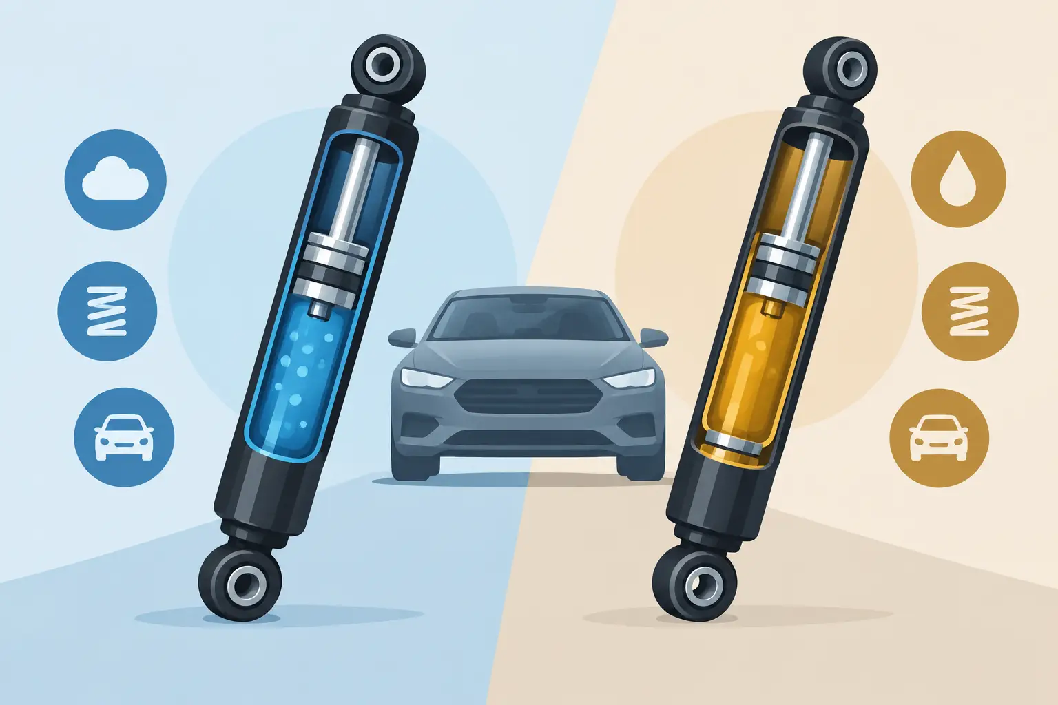 Gas Shocks vs Oil Shocks for Your Vehicle