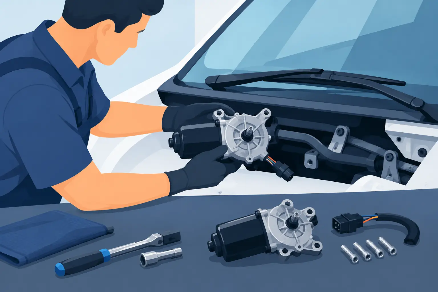How to Install a Wiper Motor Without Guesswork