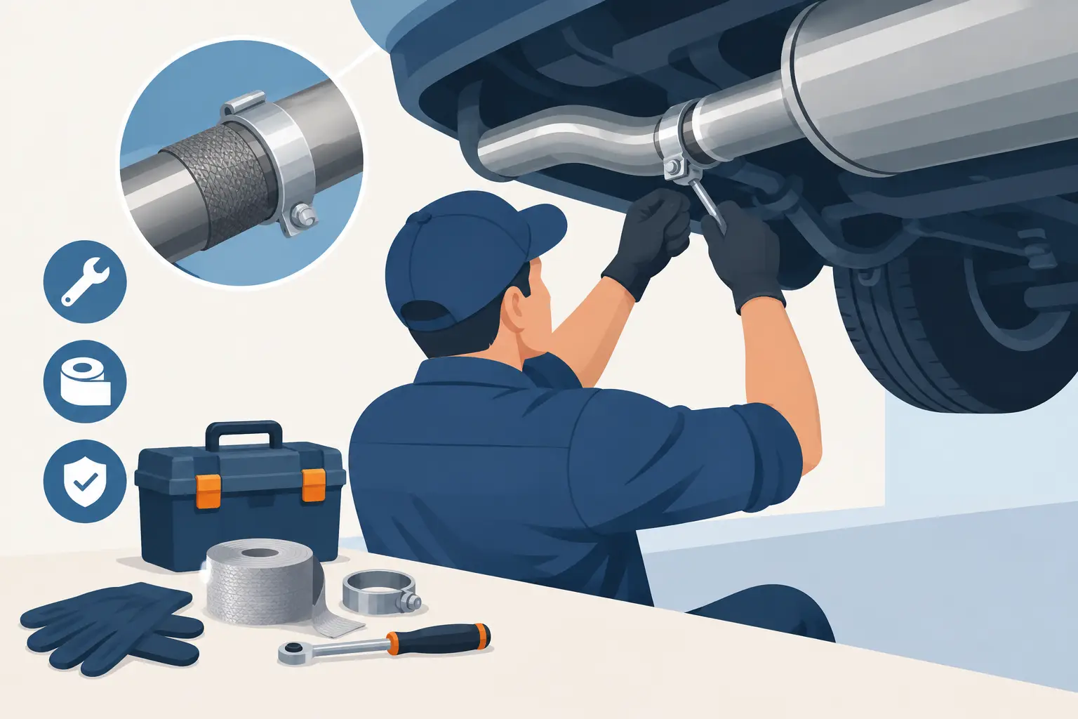 How to Repair Exhaust Leaks Without Guesswork