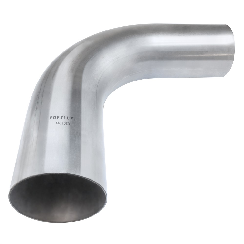 FORTLUFT Universal Mandrel Exhaust Bend Pipe 90 Degree Stainless Steel