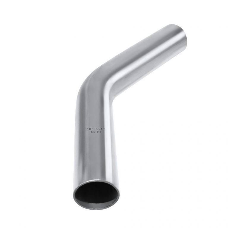 FORTLUFT Universal Mandrel Exhaust Bend Pipe 45 Degree Stainless Steel