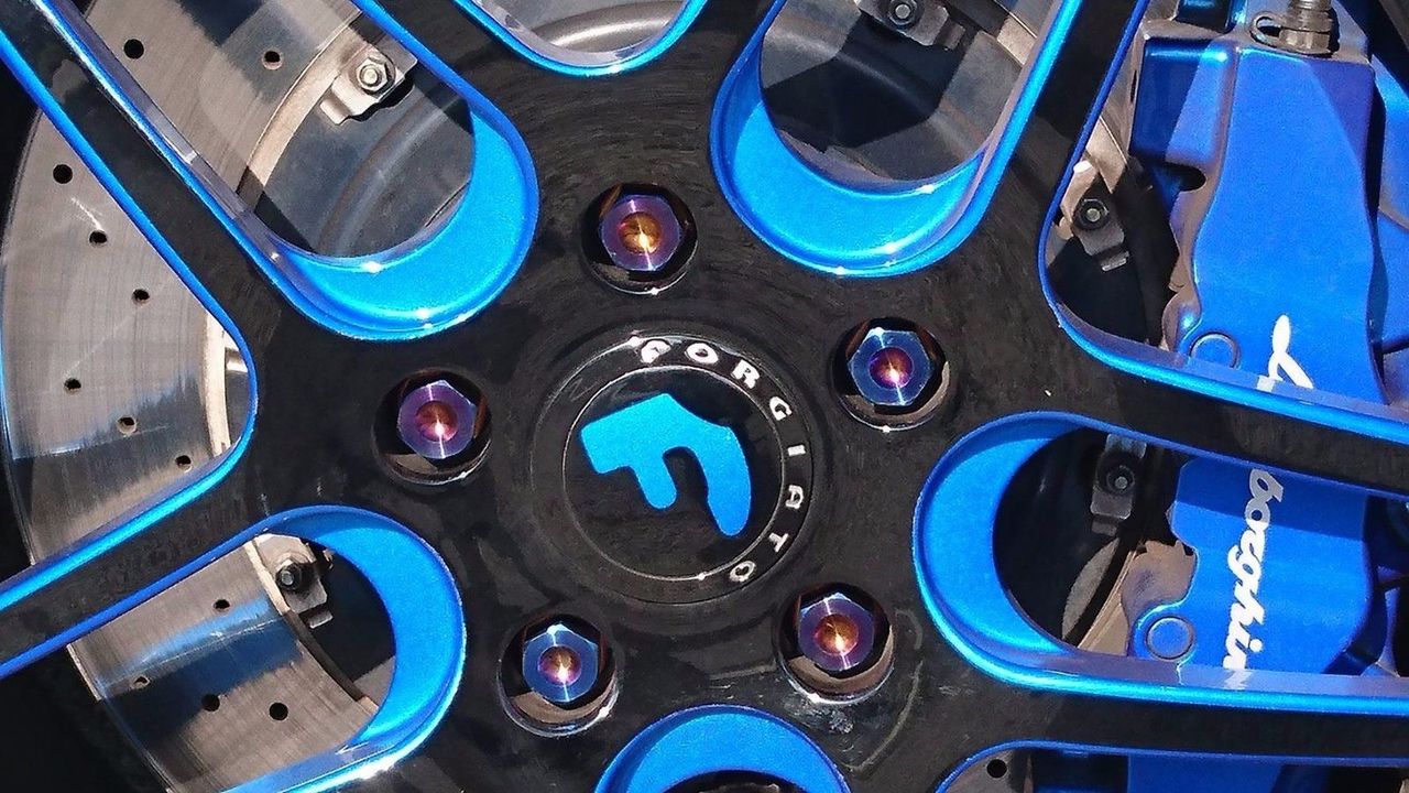 TITANIUM-LN-LAMBO-BURNT BLUE COLOR