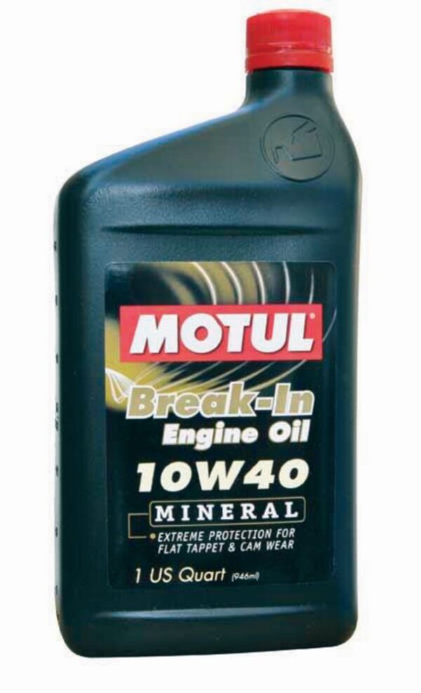Motul 108080 BREAKIN OIL 10W40 (MINERAL) Classic Engine Oil FORTLUFT